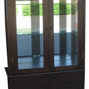 Oak Timber 2DR 4DRW China Cabinet
